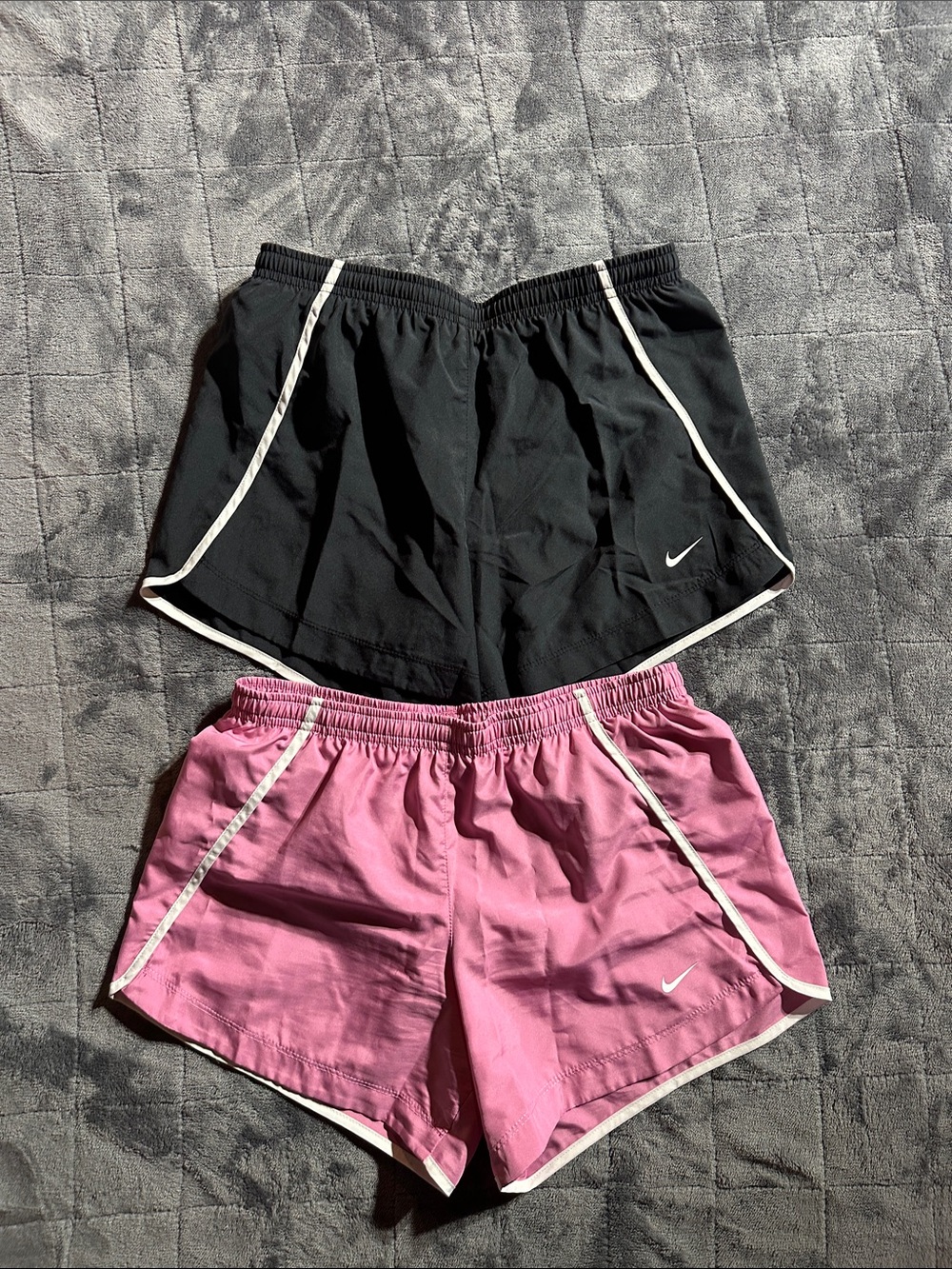 Nike girls Athletic Shorts Duo - Black & Pink